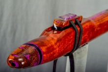 Grenadillo  Native American Flute, Minor, Low C-4, #L35A